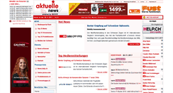 Desktop Screenshot of aktuellenews.ch